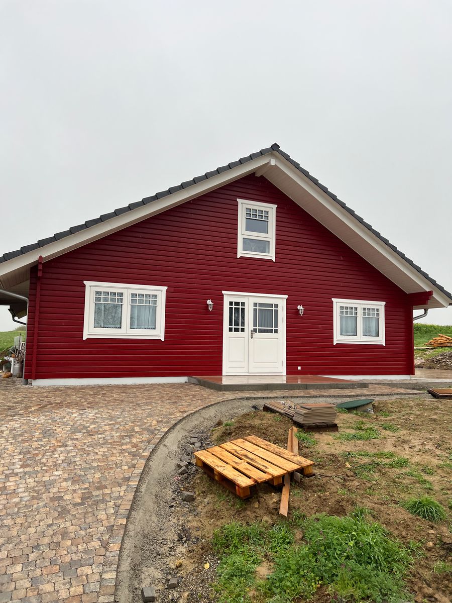Anstrich Holzhaus in Weikersheim, Bild 2 von 6