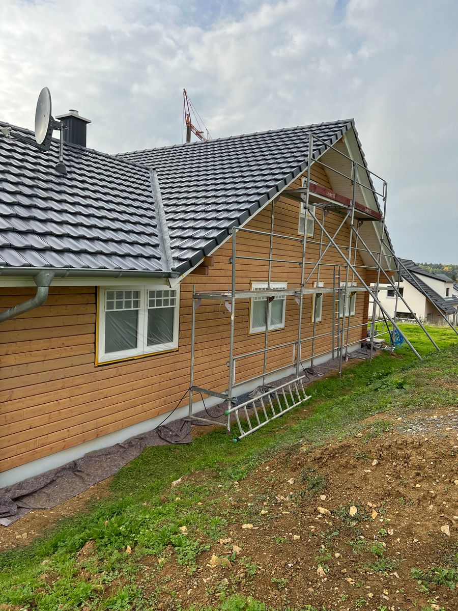 Anstrich Holzhaus in Weikersheim, Bild 3 von 6